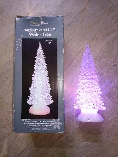Uk imported Crystal Led water Tree Decoration 0