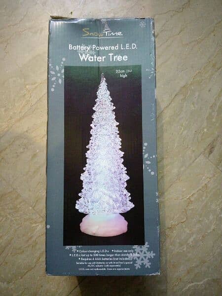 Uk imported Crystal Led water Tree Decoration 1