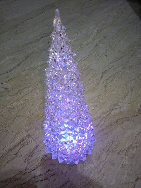 Uk imported Crystal Led water Tree Decoration 4