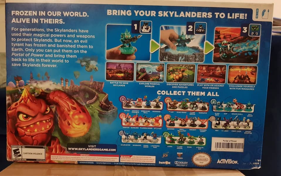 Nintendo Wii Skylanders Starter Pack 2