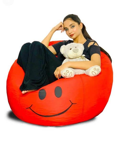 Smiley Bean Bags _ Chair _ Furniture For Home & Office Use 1