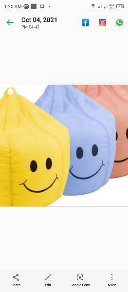 Smiley Bean Bags _ Chair _ Furniture For Home & Office Use 6