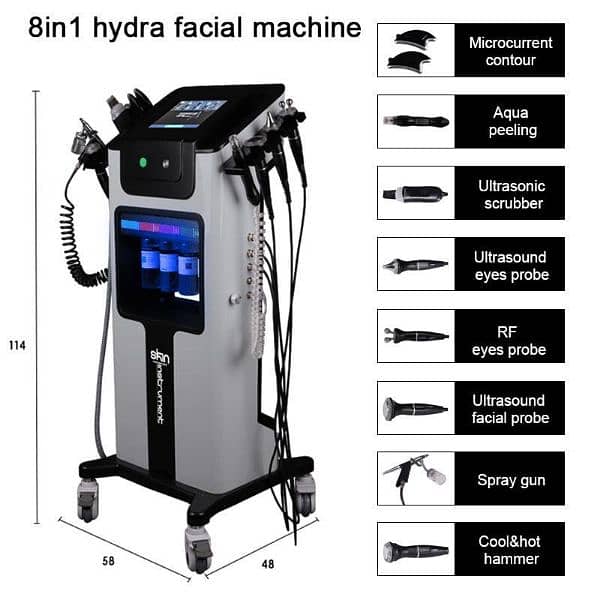 Hydra Facial Tower Type and Portable available 0