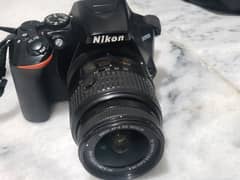 Nikon D3500 18x55mm lens 10/10 condition with free silicon cover