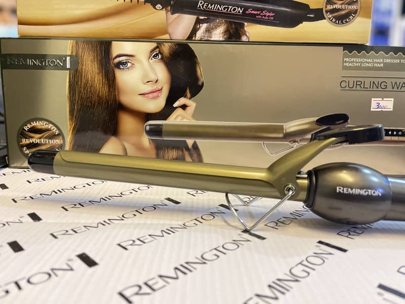 Hair curler available Product Remlnton1 call  03214495144 2
