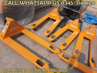 VIFT 3 Ton Brand New Hand Pallets Trucks Lifters for Sale in Karachi 1