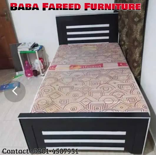 Bed,  Single Bed ,Bed Set, Baba Fareed Furniture 0