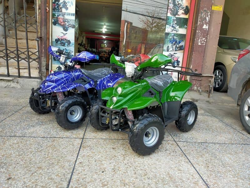 Suitable for 5 To 12 years Atv Quad 4 Wheels Bike Deliver In All Pak 9