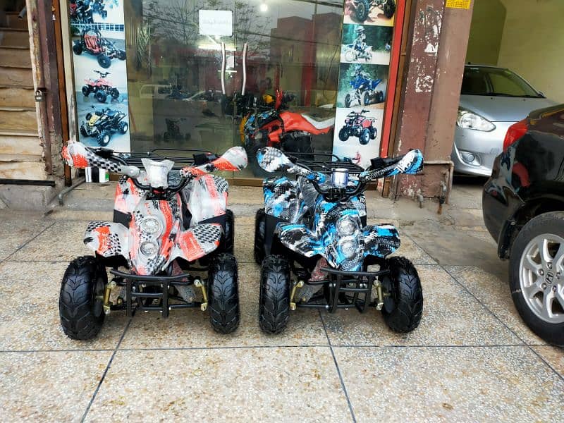 Suitable for 5 To 12 years Atv Quad 4 Wheels Bike Deliver In All Pak 11