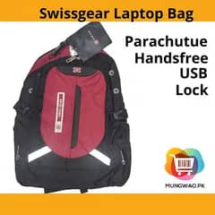 Waterproof Leather Laptop bag hp, dell with Lock, handsfree, USB