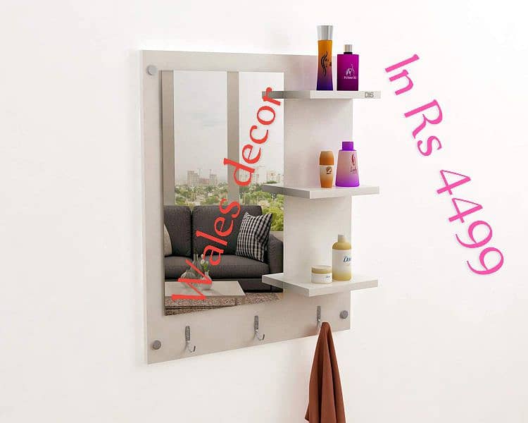 Dressing tables wall mirror and wall shelves mirrors 5