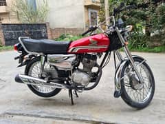 Honda CG125 Red - Not Special Edition - Tank tappy changed