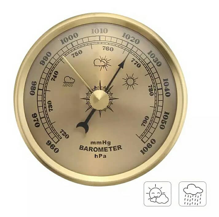 Barometer Air Pressure Gauge Weatherglass Hygrometer Thermometer 2