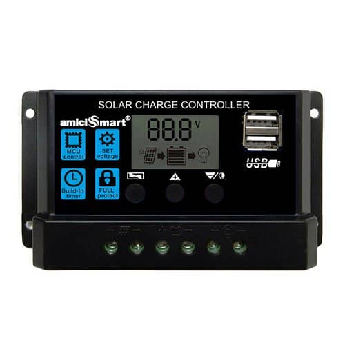 solar panel charge controller 10A 20A 30A 5