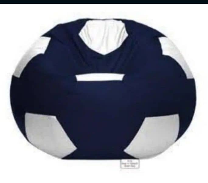Fabric Football Bean Bag _Luxury Room Comfy Furniture _ Bean Bag Chair 6