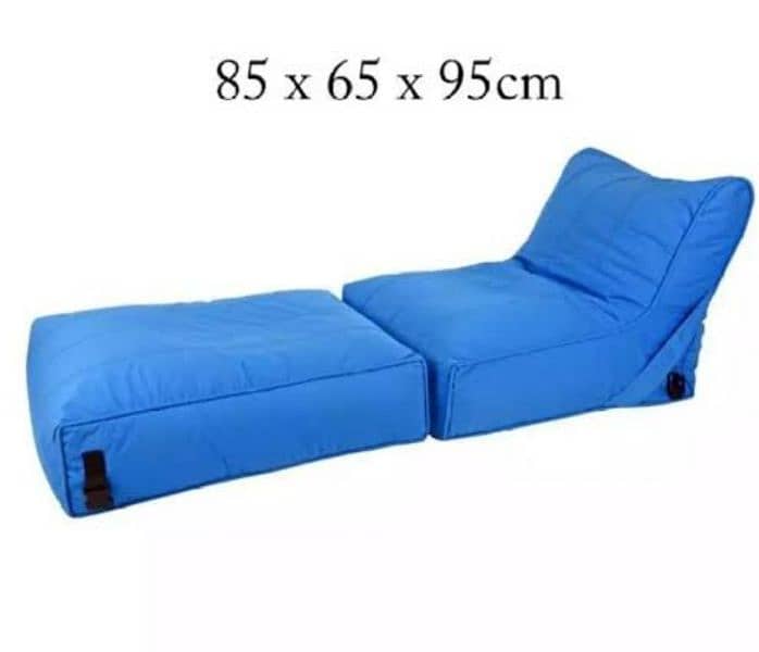 Wallow Bean Bag Bed Chair Multipurpose Flip out Sofa _ for office use 1