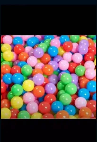soft plastic balls of good quality (100 pices) 2