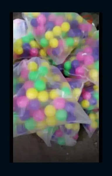 soft plastic balls of good quality (100 pices) 3
