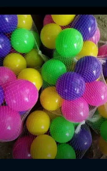 soft plastic balls of good quality (100 pices) 4