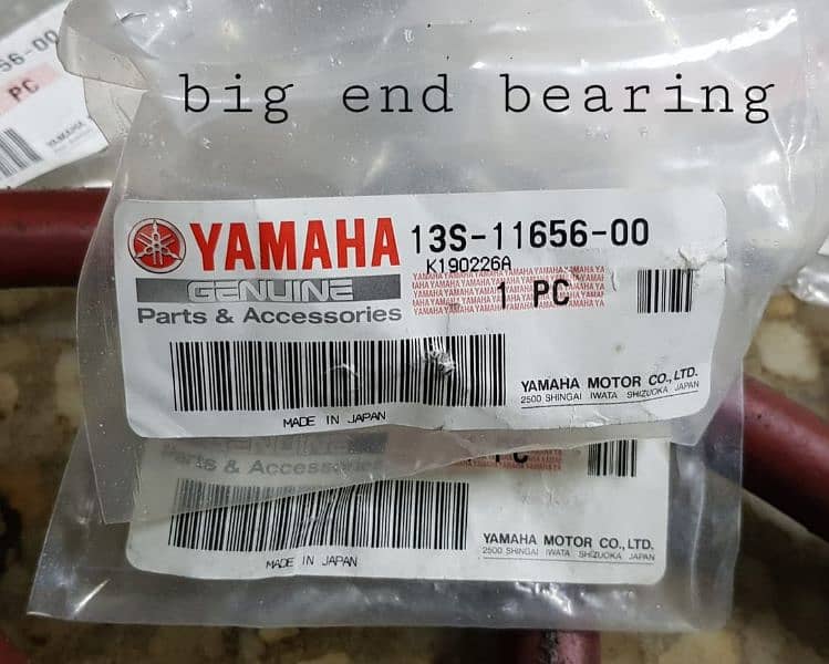 Yamaha R6 Crankshaft Bearings Connecting Rods Complete New Available 3