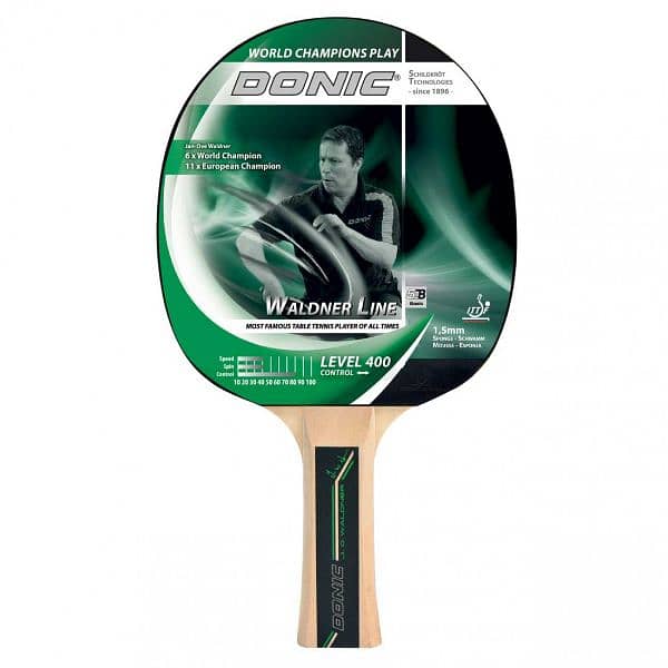 DONIC WALDNER LEVEL 400 TABLE TENNIS RACKET 0