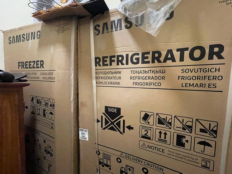 Samsung Pair Refrigerator+Freezer RZ32M71207F/RR39M73107F 1