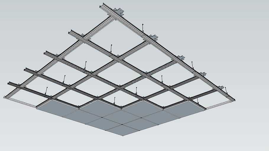 FALSE CEILING - OFFICE CEILING -GYPSUM BOARD & GLASS PARTITION 4