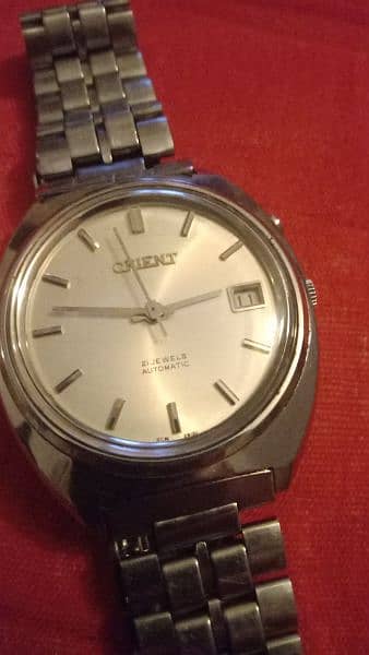 original automatic Orient watch with date dist 0