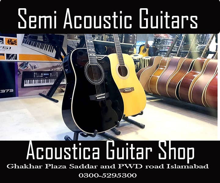 Best guitar collection at Acoustica Guitar Shop 1