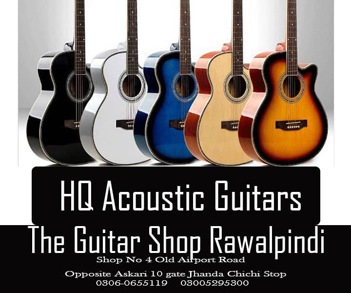 Quality guitars collection at Acoustica Guitar Shop 5