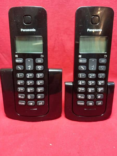 twin cordless phone with prosion of intercom 0