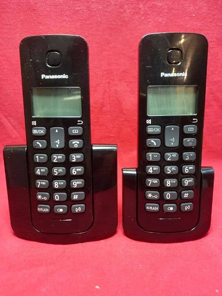 twin cordless phone with prosion of intercom 2