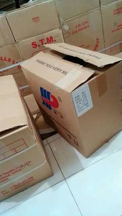 Boxes and cartons for packing and storage