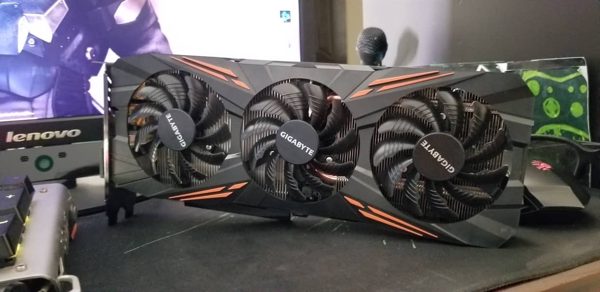 Nvidia Geforce GTX 1070 G1 Gigabyte 8(GB) OC Edition 3 Fan 6