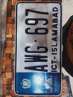 Genuine Islamabad number plates A+ Copy Available