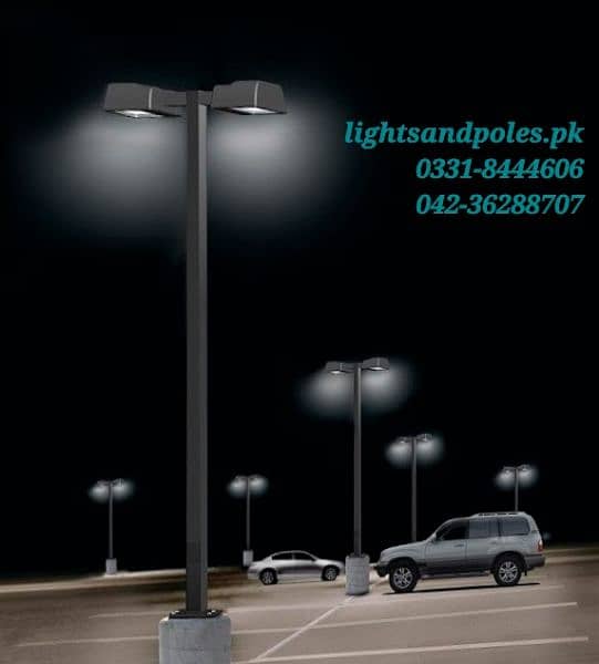 Steel Poles, Solar light Led  ,Decorative lights, Lightsandpoles. pk 10