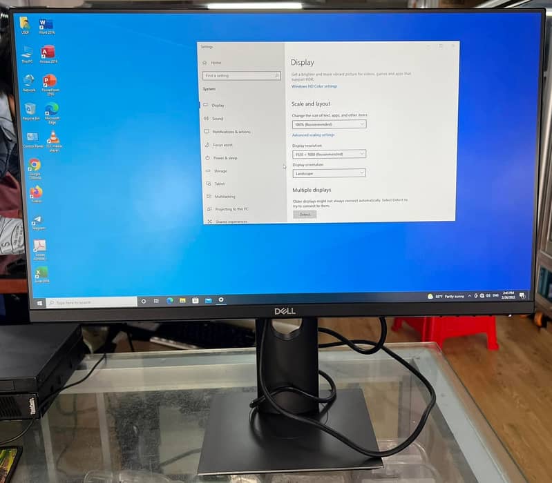 Dell P2419H "24 Inch" Borderless IPS LED Moniter Full HD 1