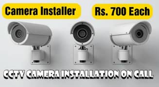 CCTV Camera Instaler Just 700