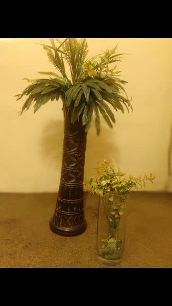 Chatai & Artificial Flower Pot 14