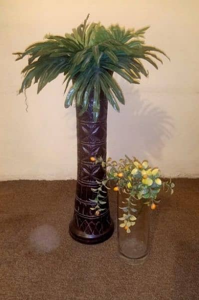 Chatai & Artificial Flower Pot 15