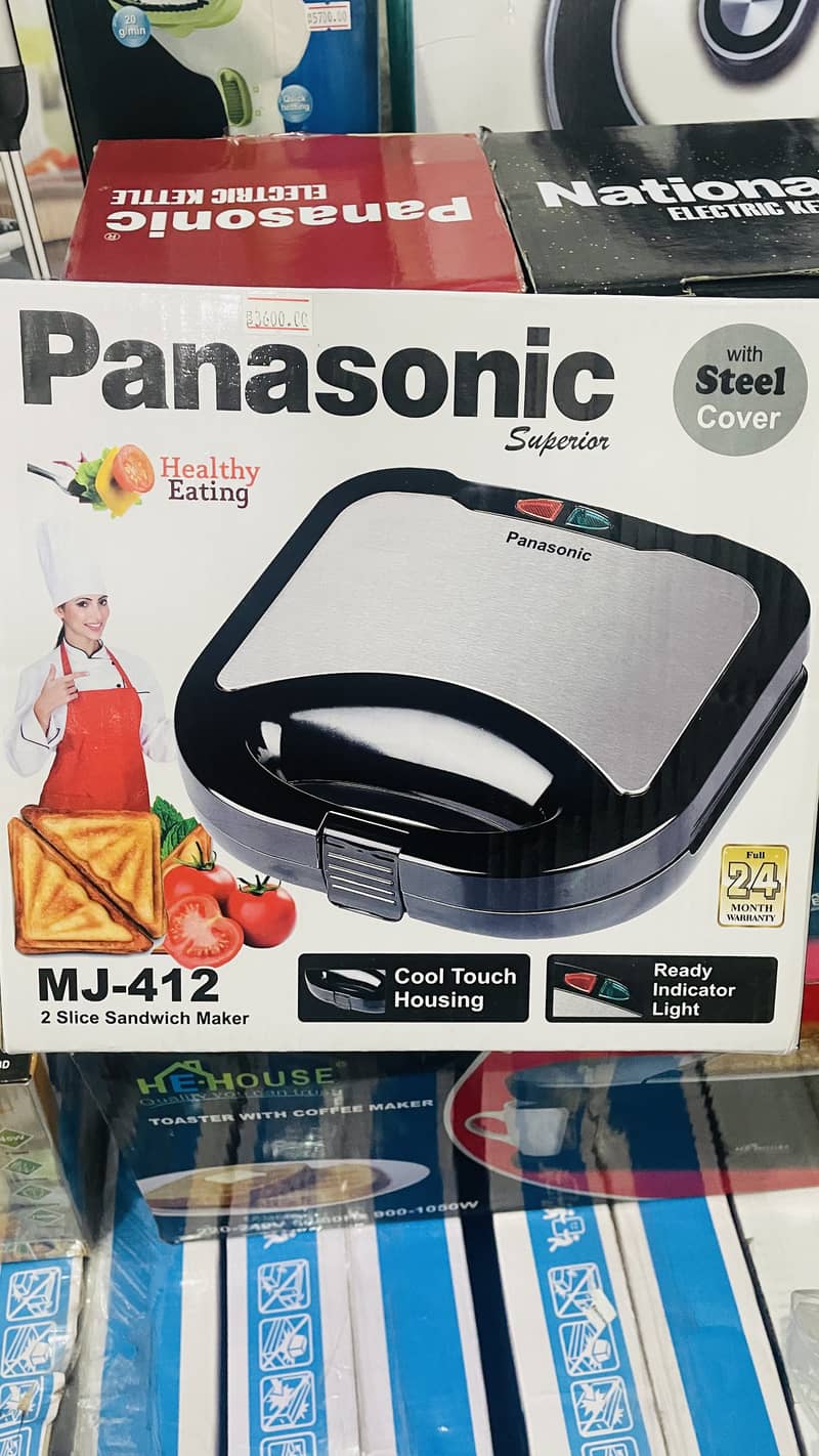 Panasonic  & Multinet Sandwich Maker COD AVAILABLE 03214495144 0