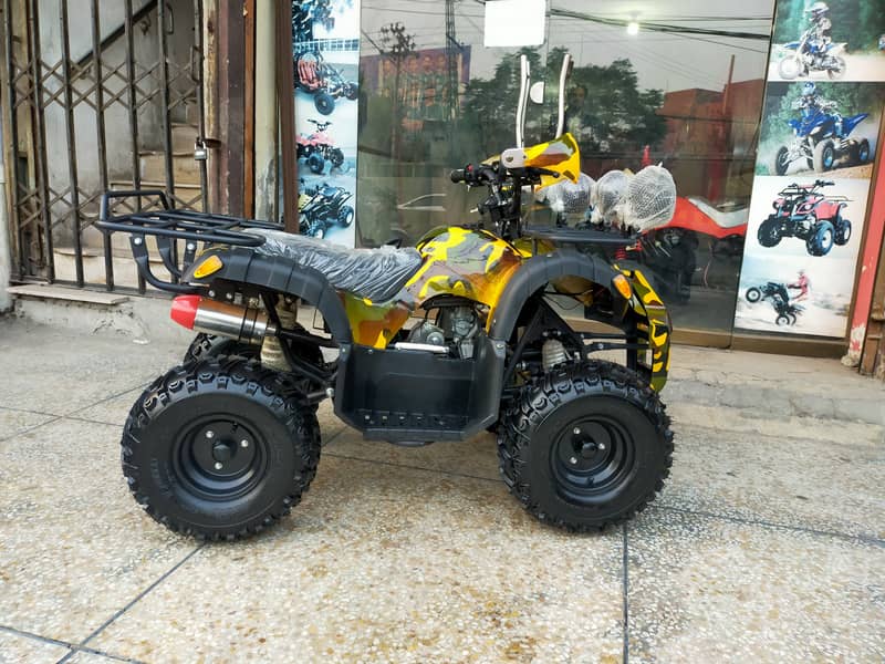 2024 Model Box Packed 125cc ATV QUAD With Reverse Gear Delivery In All 1