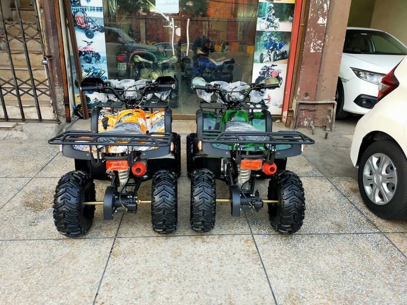 2024 Model Box Packed 125cc ATV QUAD With Reverse Gear Delivery In All 3