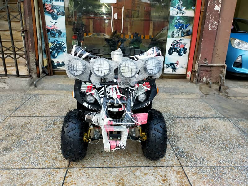 2024 Model Box Packed 125cc ATV QUAD With Reverse Gear Delivery In All 6