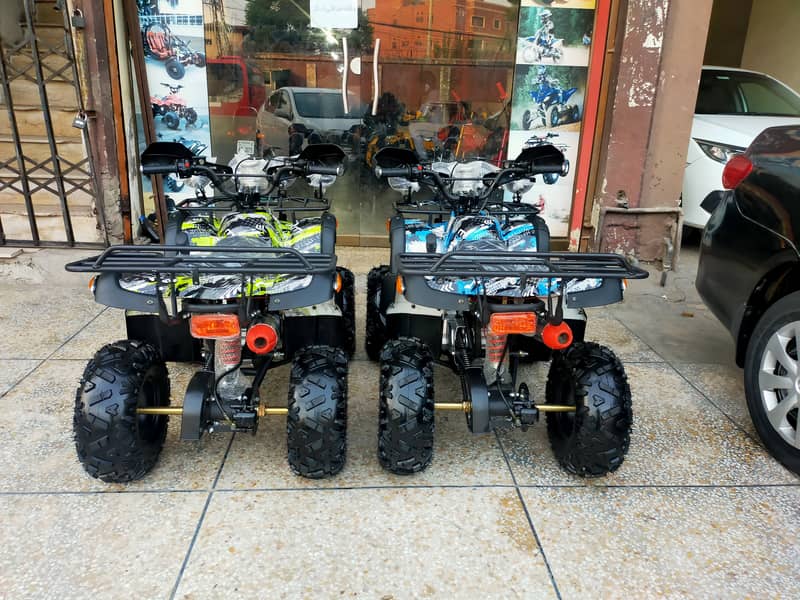 2024 Model Box Packed 125cc ATV QUAD With Reverse Gear Delivery In All 7
