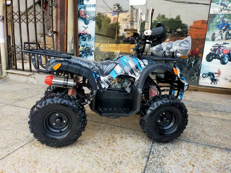 2024 Model Box Packed 125cc ATV QUAD With Reverse Gear Delivery In All 10