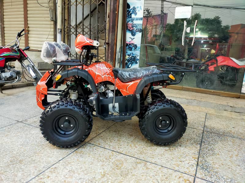2024 Model Box Packed 125cc ATV QUAD With Reverse Gear Delivery In All 12