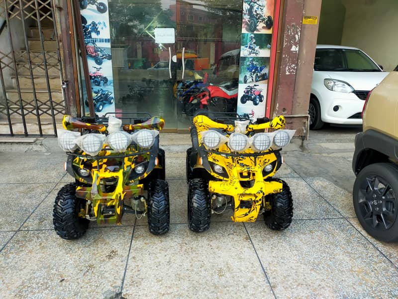 2024 Model Box Packed 125cc ATV QUAD With Reverse Gear Delivery In All 13