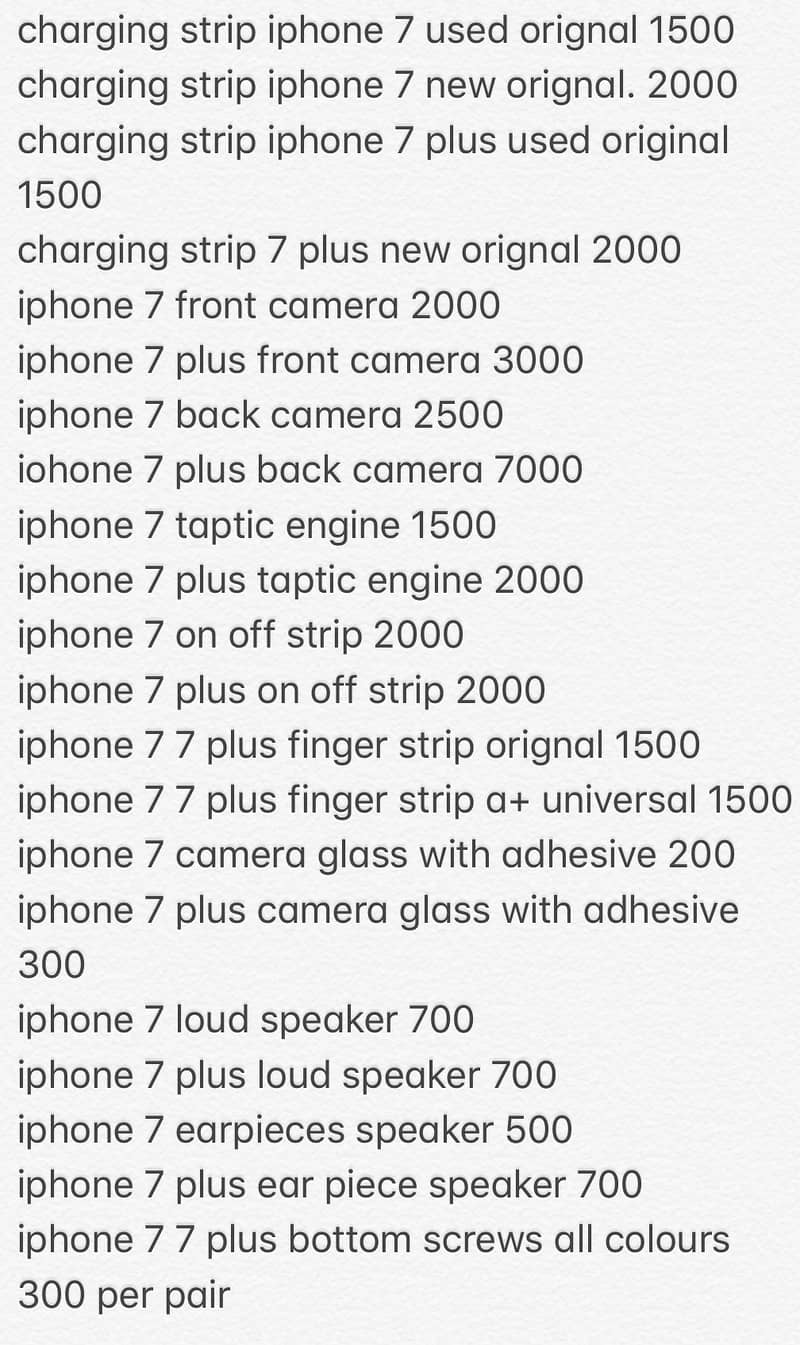 iphone 7 and 7 plus parts 0