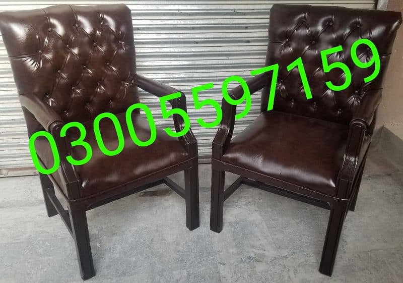 office guest visitor chair fix sofa set table desk cafe study almari 3